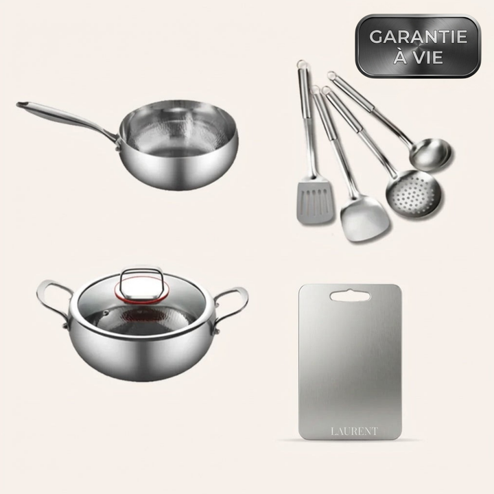 Ensemble de Choix du Chef en Titane
