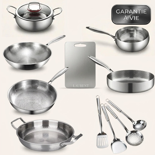 Ensemble de Cuisine Ultime en Titane