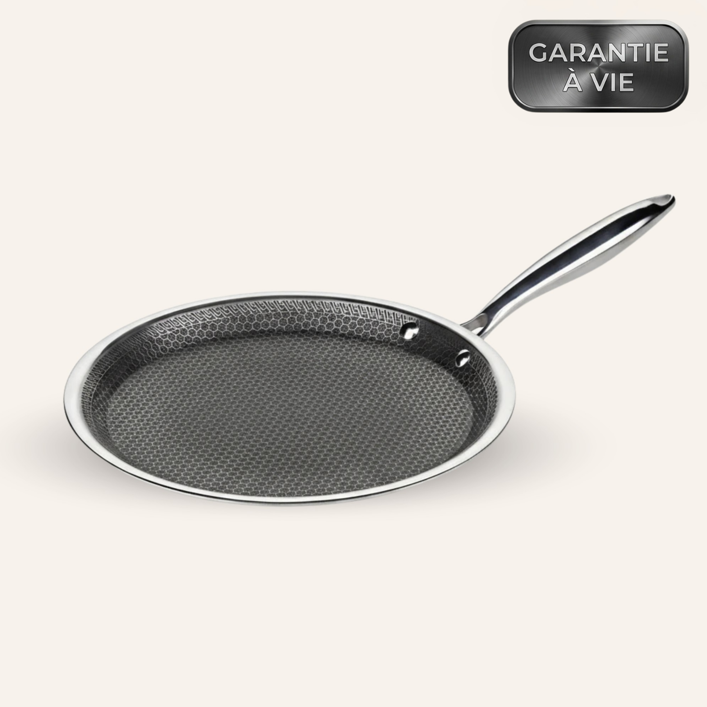 Poêle à Crêpes Laurent™ en Titane, Miel