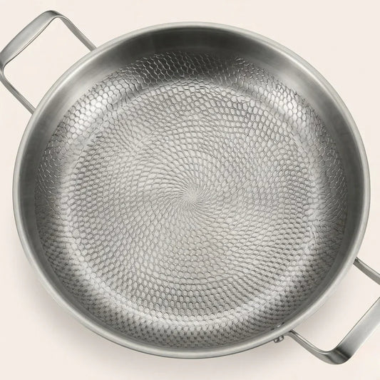 Poêle à Sauté en Titane, Deux Poignées